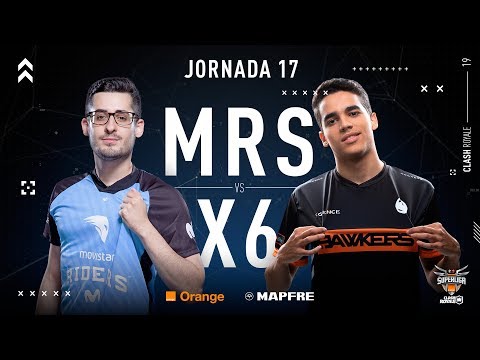 MOVISTAR RIDERS VS X6TENCE | SUPERLIGA ORANGE CLASH ROYALE | (partido 5) Jornada 17