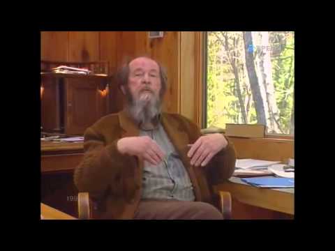 Александр Солженицын и Станислав Говорухин 1992