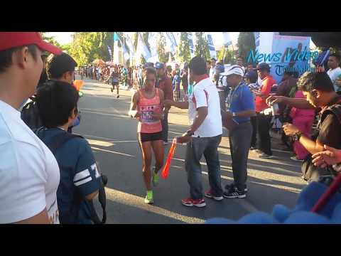 VIDEO Meski Pingsan Pelari Putri ini Tetap Juara