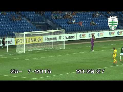 2. kolo Fortuna ligy: MFK Skalica - MFK Zemplín Michalovce 1:0, 25.7.2015