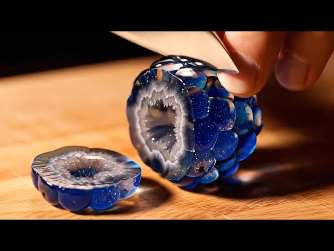 1 Hour of Satisfying AI ASMR Glass Cutting Video | AI ASMR