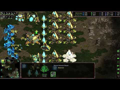 Starcraft Remastered Broodwar 1v1 on Fighting Spirit PVT