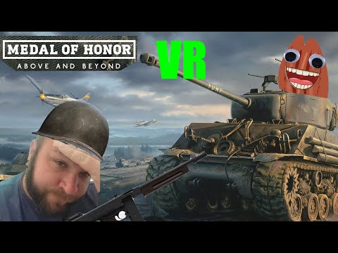 THE WORST VR GAME EVER!!! Medal of Honor ABOVE AND BEYOND TRASH