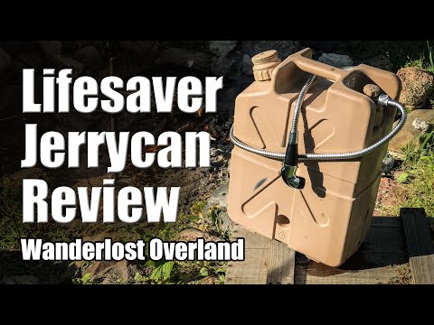 Water Filter Jerry Can Review, For Camping And Overlanding