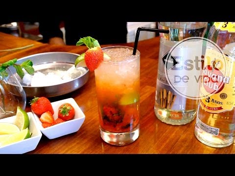 Aprende Cómo Preparar Un Mojito De Fresa