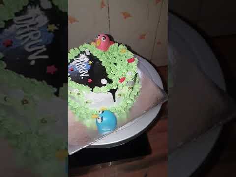 angry bird theme cake 🎂😋