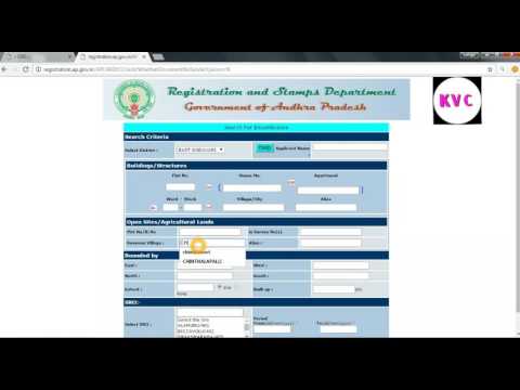 how to open E.C, Encumbrance Certificates AP state EC encumbrance certificate download