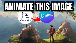 How To Make 3D Videos Using Canva (Animate Midjourney Images In Canva)