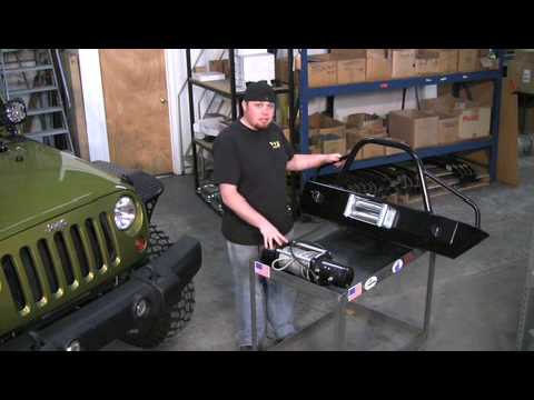 Warrior Stubby Rock Crawler Bumper Installation Promo Video