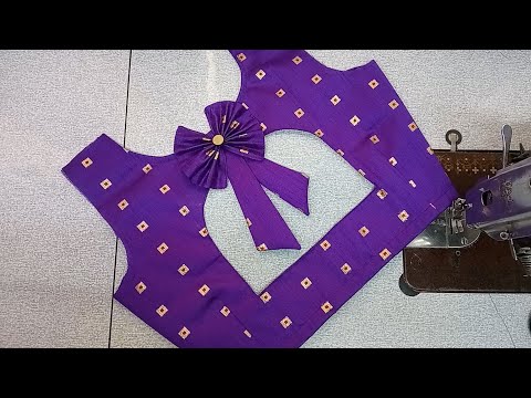 Boat Neck Blouse Design | Cutting And Stitching | Boat Neck Blouse Design |Anjani Boutique