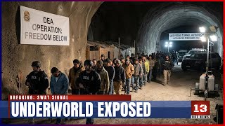 DEA Raids Underground City Beneath Las Vegas 2,300 Enslaved Workers Freed From 5-Mile Tunnel Network