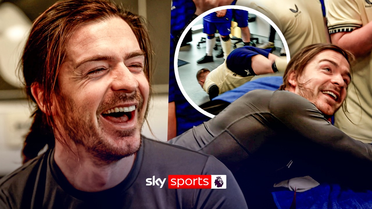 "You have to teach me the worm!" | Everton's Down Syndrome fans meet Jack Grealish & more 💙