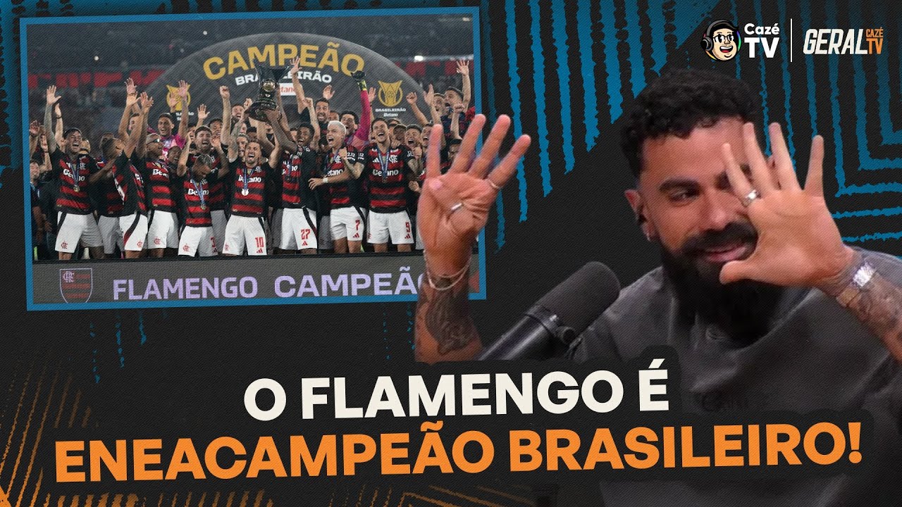 FLAMENGO É CAMPEÃO BRASILEIRO PELA 9ª VEZ NA HISTÓRIA!