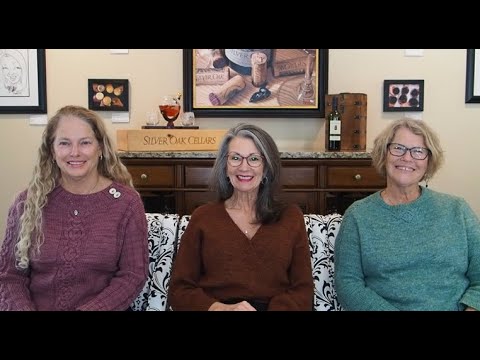 Wool and Wine - We have lots of finished objects, several WIPs, dream knitting and a great wine.