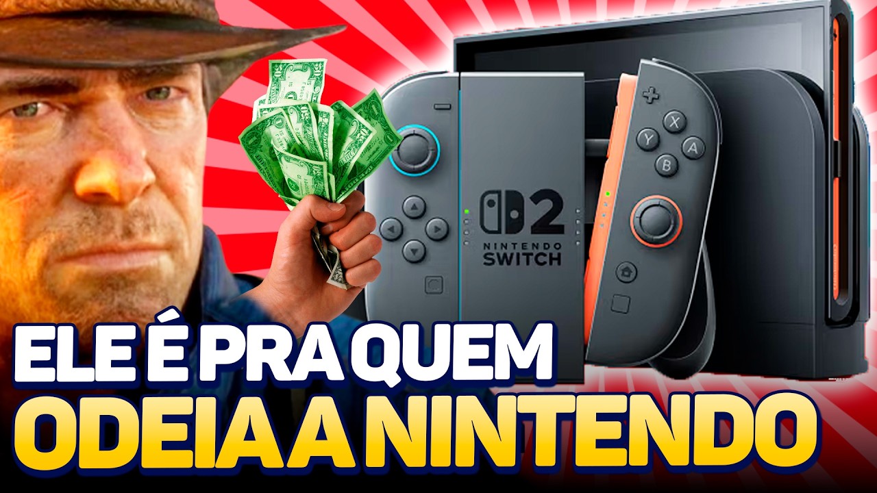 O Nintendo Switch 2 é PRA QUEM ODEIA A NINTENDO!