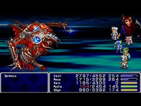 Let's Play Final Fantasy IV (PSP) [German/4K] Part 20: Der ultimative schwere Showdown mit Zeromus
