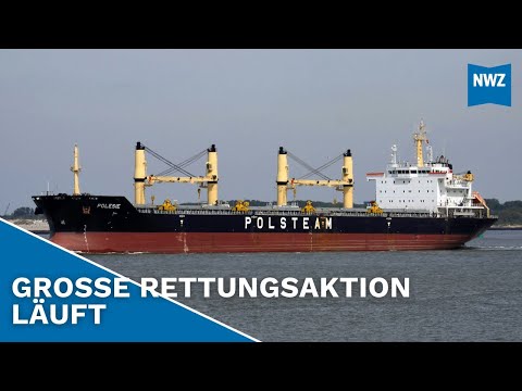 Schiffsunglück auf der Nordsee: Ein Toter, vier Menschen vermisst