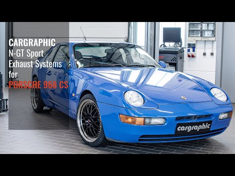 Thumbnail for CARGRAPHIC N GT Exhaust System Porsche 968 CS by Porsche 968