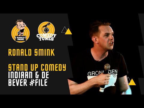stand up comedy Ronald Smink - indiaan en de bever