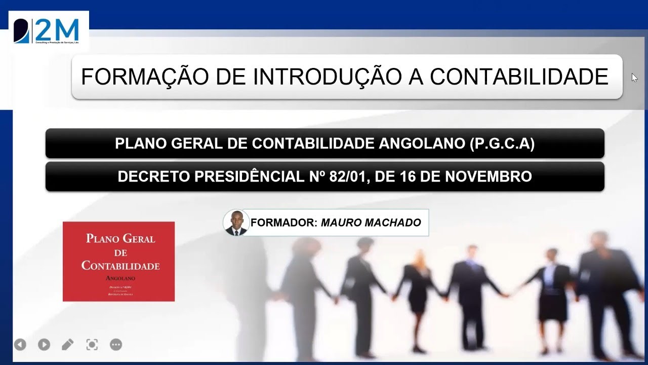 Estrutura do Plano Geral de Contabilidade Angolano (PGCA)