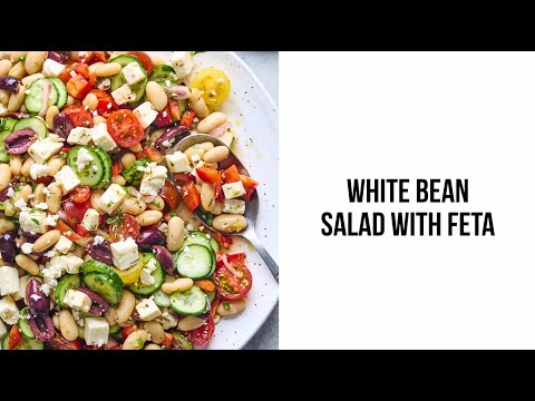 White Bean Salad With Feta