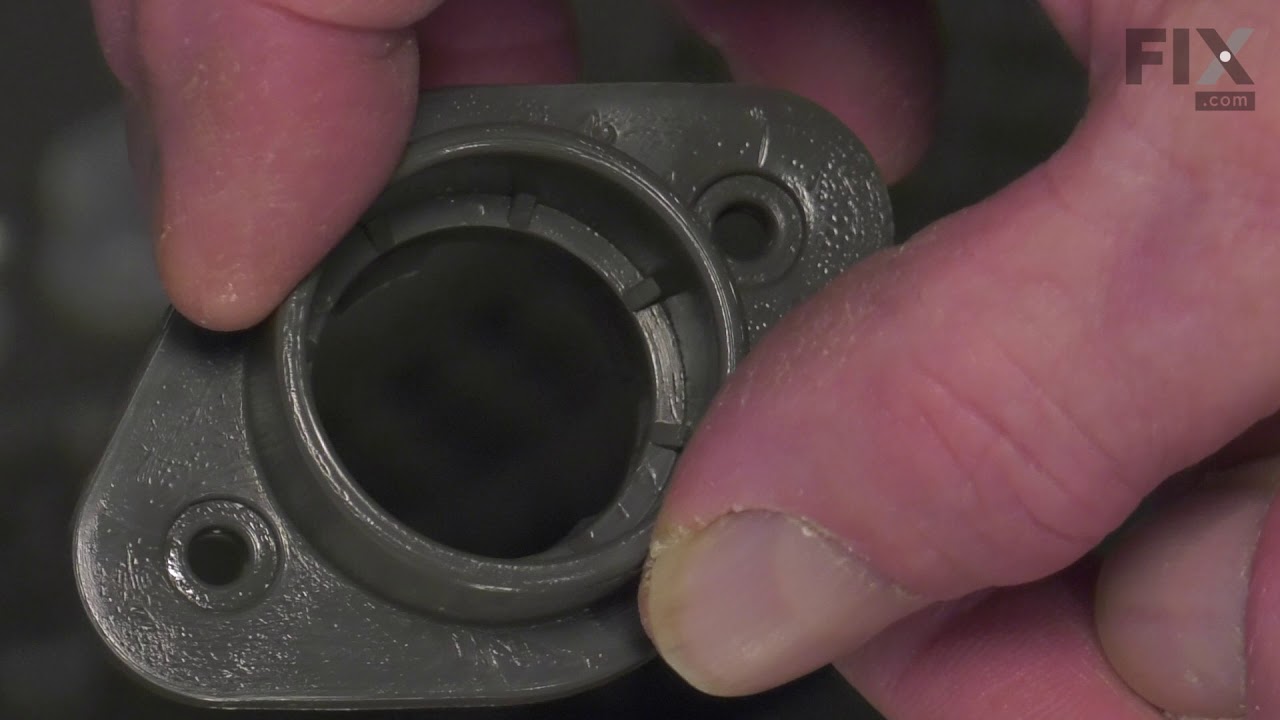 Replacing the Dishwasher Holder