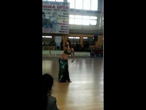 Ilina Kovacheva - 2nd Place Oriental Professional Solo Category at Salonica Open 2012
