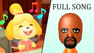 Isabelle Sings The Mii Channel Theme (Full Song) in Animal Crossing: New Horizons