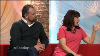 Weatherman Ken Long on RTÉ's Today Show.