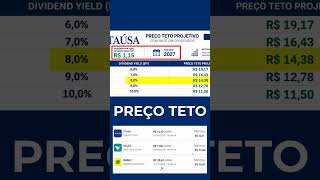PREÇO TETO (PROJETIVO) ATÉ QUAL PREÇO COMPRAR BBSE3 E ITSA4? PREÇO TETO E DIVIDENDOS ESTIMADOS