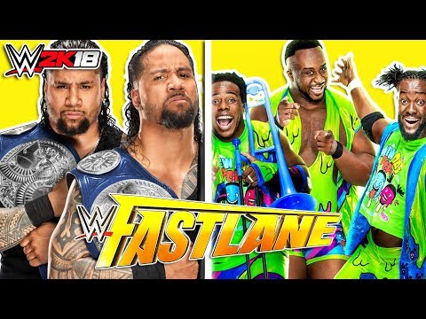 WWE FASTLANE 2018:The Usos vs The New Day Tag Team Champions | WWE 2k18 Gameplay 60fps 1080p Full HD