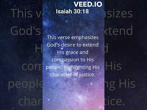 Daily Bible Verse | 229 | Isaiah 30: 18