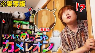 【実写版】大流行中の『めっちゃカメレオン』の世界に夫を迷い込ませてみた