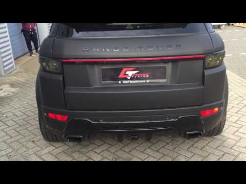 Range rover evouge 2.0 turbo super exhaust sound