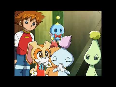 [FANDUB] Sonic X - Please, Marmolin! Tails and Cosmo love scene (A love Charm?)