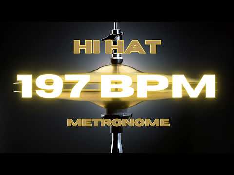 197 BPM - Hi Hat Metronome