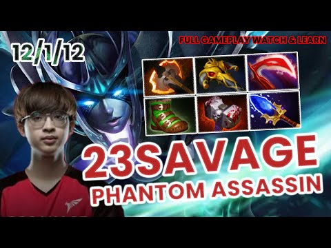 Talon.23savage Phantom Assassin Gameplay - 23savage Full Gameplay