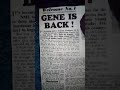 Gene Vincent 1960 article UK tour 67rebellion the official music archive