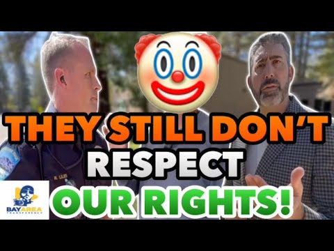 "PUBLIC EMPLOYEE TRIES TO CONFINE JOURNALIST TO ONE AREA!!!" CALIFORNIA FIRST AMENDMENT