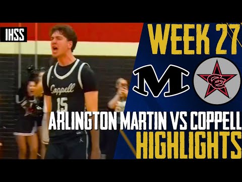 Colin Griffith Hits Game-Winner! Coppell vs Arlington Martin Area Round Highlights