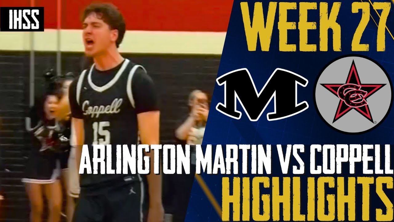 Colin Griffith Hits Game-Winner! Coppell vs Arlington Martin Area Round Highlights