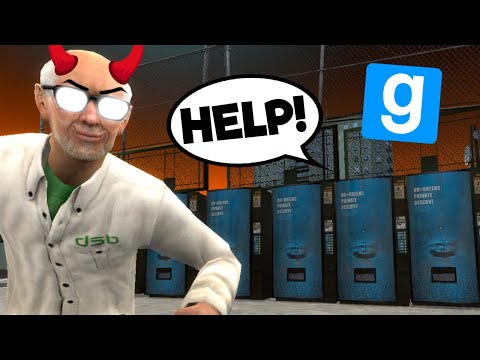 Blockading The Server (They Got Mad And I Got Banned!) - Gmod DarkRP Trolling
