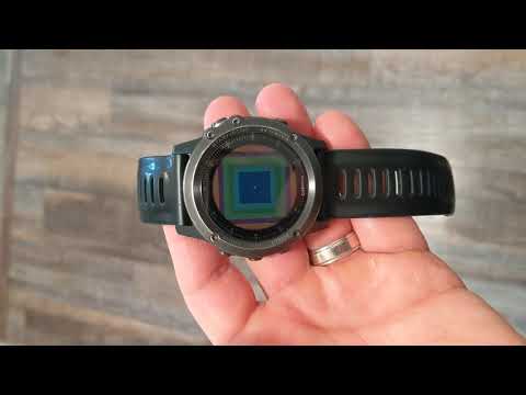 Troubleshooting Garmin Fenix 3 - stuck on boot test screen