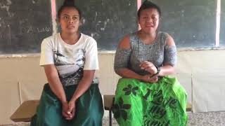 Avele Students 2018 singing "Sa ou Moe" cover!!