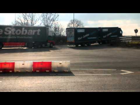 Stobart Volvo H4469 leaving RTS