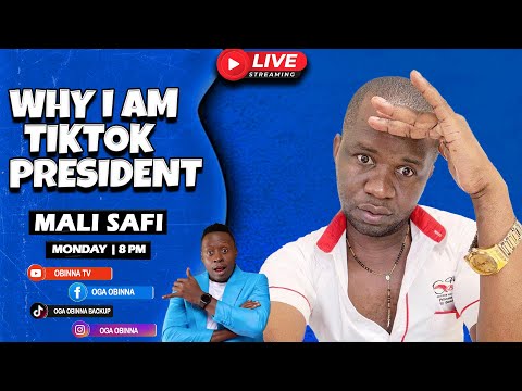 OBINNA SHOW LIVE: MALI SAFI - WHY I AM TIKTOK PRESIDENT