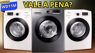Samsung WD11M: Lava, Seca e Esteriliza! Vale a Pena? Análise Completa da Máquina 3 em 1.