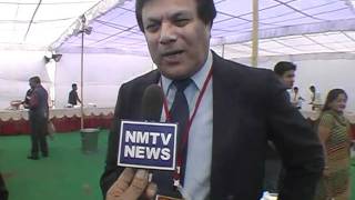 Interviews of Governor of MP & Film Star Rajiv Verma by Umesh Malviya at MANIT Bhopal SPIRIT 2010 video