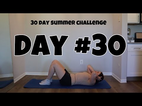 Day #30 Summer Body 30 Day Challenge Beginner Friendly At Home