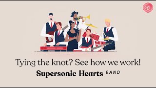 How To Book A Live Music Band For Your Wedding | Supersonic Hearts Band